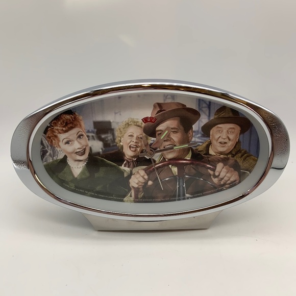 VTG I Love Lucy California Here We Come Wind Up Alarm Clock w/ Box Light Wear - Picture 1 of 17